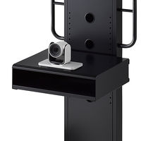 ハヤミ工産 HAMILeX PH-820 オプション 棚板 ダブルタイプ 幅500×奥行400×高さ135mm ブラック 1台（直送品）