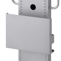 ハヤミ工産 HAMILeX PH-820 オプション CPUホルダー 幅480×奥行125×高さ350mm シルバー 1台（直送品）