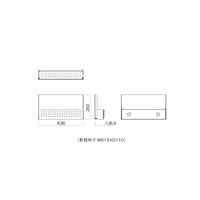 ハヤミ工産 HAMILeX PU オプション CPUホルダー 幅636×奥行136.9×高さ350mm ブラック 1台（直送品）