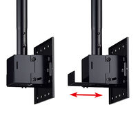 ハヤミ工産 HAMILeX TH-70 天吊り金具 ～43V型 幅180×奥行180mm ブラック TH-B71L 1台（直送品）