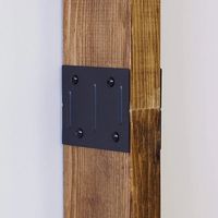 LABRICO(ラブリコ) ジョイント アイアン ブラック IXK-4 平安伸銅工業 1セット（直送品）