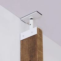 LABRICO(ラブリコ) 2×4アジャスター アイアン ホワイト IXO-1 平安伸銅工業 1セット（直送品）