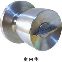 AGENT(エージェント) 浴室用取替錠 BS100 S-1005 大黒製作所 1セット（直送品）