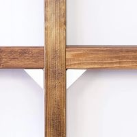 LABRICO(ラブリコ) シェルフサポート アイアン ホワイト IXO-2 平安伸銅工業 10セット（直送品）