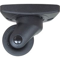 New Hikari (ニューヒカリ) ブラックキャスター40 (樹脂製) 自在 SH-CPBK40G 清水 4個（直送品）