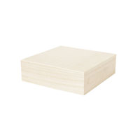 スドウ 高級桐弁当箱 4仕切 外寸180×180×H66mm SD197230-10 1セット(10個)（直送品）