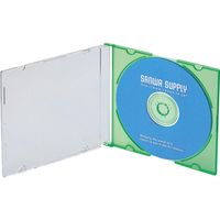 サンワサプライ Blu-ray・DVD・CDケース(スリムタイプ・10枚セット・5色ミックス) FCD-PU10MXN 1個