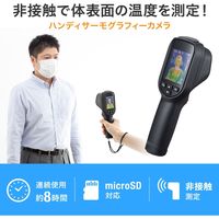 サンワサプライ サーモグラフィーカメラ(非接触人体表面温度測定) PSC-TMCMS2 1個（直送品）