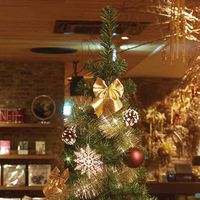 ストア・エキスプレス スタンダードツリーセット ゴールドH180xW79cm1セット 8160-9681 1セット 18-21-4-4（直送品）