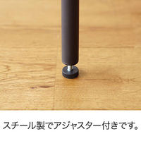 平安伸銅工業 LABRICO(ラブリコ) スチールローテーブル脚 黒 (1本) 4本（直送品）