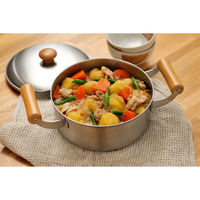 和平フレイズ 千歳 木柄両手鍋20cm(ツール付) CS-035 1個（直送品）