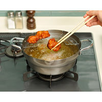 和平フレイズ 千歳 段付揚げ鍋24cm&ステンレスおろし金 CS-044 1個（直送品）