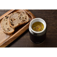 和平フレイズ イミオ コンパクトランチポット300ml(ブラック) IM-0014 1個（直送品）