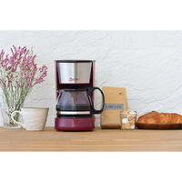 和平フレイズ ラノー コーヒーメーカー5カップ(ステンレス) MJ-0635 1個（直送品）