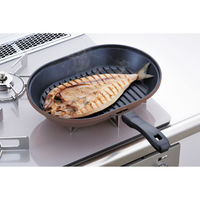 和平フレイズ マローネシェフ お手軽魚焼パン（ガス火専用）２２×３２ｃｍ MM-9539 1個（直送品）