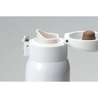 和平フレイズ オミット ワンタッチ栓マグボトル500ml(ホワイト) RH-1517 1個（直送品）