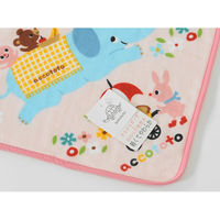 内野 アッコトト　accototo 内野　スクールタオル　(約)30×30cm ピンク 9113W226 P 1枚（直送品）