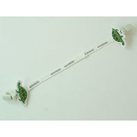 内野 アッコトト　accototo 内野　エプロンクリップ　リボン長さ最長(約)約40cm かめ KUA20003 G 1枚（直送品）