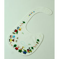 内野 アッコトト　accototo 内野　スタイ　(約)約21.5×22.5cm ホワイト　白 KUA18026 W 1枚（直送品）