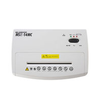 A4マイクロカットシュレッダー　(26.5L/最大細断枚数14枚)　MSE-14MC　明光商会　MSシュレッダー