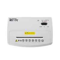 A4クロスカットシュレッダー　(26.5L/最大細断枚数17枚)　MSE-17C　明光商会 MSシュレッダー