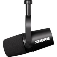 SHURE ポッドキャスト・マイクロホン/ブラック(XLR出力) MV7X-J 1個（直送品）