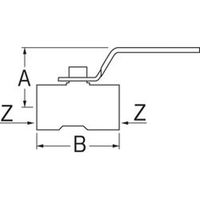 SANEI ステンレスボールバルブ JVS650M-20 1個（直送品）
