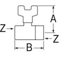 SANEI メネジボールバルブ JV65-13 1個（直送品）