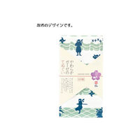 日繊商工 「粗品」の短冊熨斗付きガーゼてぬぐい:しのび JS6151soshina-10-tzk 1箱(10個入)（直送品）