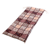 ファミリー・ライフ パッチワーク調あったかごろ寝長座布団 2色組 ワイン+ブラウン a3540930 1セット(2色入)（直送品）