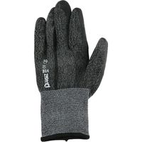 CUC DiVaiZ 天然ゴム発泡カバーリング手袋 黒グレー杢 Sサイズ 2030AZー159ーS 1セット(12双)（直送品）