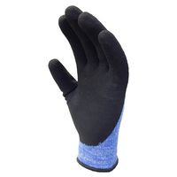 カヴァーワーク アクリル起毛防寒背抜き手袋 LLサイズ BL311400 BL LL 1セット(6双)（直送品）