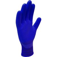 カヴァーワーク カラーグリップ手袋 ネイビー Lサイズ FTー3370ーNBーL 1セット(7双)（直送品）