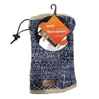 カヴァーワーク デザインネックウォーマー ネイビー AG81ーNB 1セット(4個)（直送品）