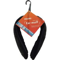 カヴァーワーク 格子イヤーマフ ブラック AGー32 BK 1セット(5個)（直送品）