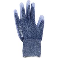 CUC DiVaiZ ポリウレタンカバーリング手袋 紺白杢 Mサイズ 2010AZー157ーM 1セット(15双)（直送品）