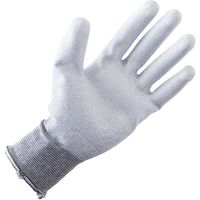 CUC DiVaiZ ポリウレタンカバーリング手袋 黒白杢 LLサイズ 2010AZー158ーLL 1セット(15双)（直送品）