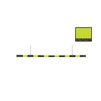 日本緑十字社 高さ制限バー(カプセルプリズムタイプ) TSBー101 54mmΦ×2m 113050 1本（直送品）