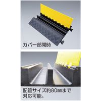 日本緑十字社 ケーブルプロテクター 大口径タイプ/2系統タイプ KBGー001 610×900×100mm 286207 1個（直送品）