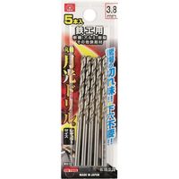 藤原産業 SK11 鉄工用月光ドリル 5本入 3.8mm FSSGP5P3.8 1セット(3組)（直送品）