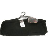 藤原産業 SK11 フルボーダー ミドルネック ブラック Lサイズ 720812BLKーL 1セット(3枚)（直送品）