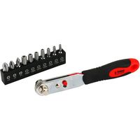 藤原産業 EーValue ラチェットドライバーセット ERDー128 1セット(5組)（直送品）