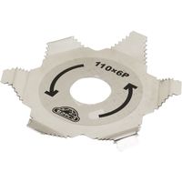 藤原産業 セフティー3 ギザ付巻付防止ブレード SMBBー110 1セット(7個)（直送品）