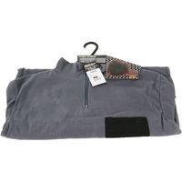 藤原産業 SK11 フルボーダー ハーフジップ チャコールグレー Lサイズ 720932CHGーL 1セット(2枚)（直送品）