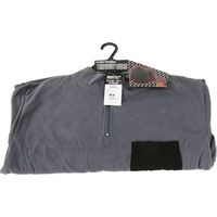 藤原産業 SK11 フルボーダー ハーフジップ チャコールグレー 3Lサイズ 720934CHGー3L 1セット(2枚)（直送品）