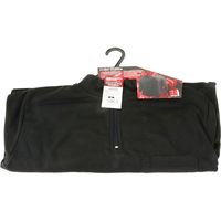 藤原産業 SK11 蓄熱裏起毛 ハーフジップ ブラック LLサイズ 721113BLKーLL 1セット(3枚)（直送品）