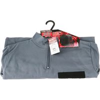 藤原産業 SK11 蓄熱裏起毛 ハーフジップ チャコールグレー Mサイズ 721131CHGーM 1セット(3枚)（直送品）