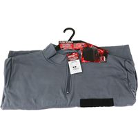 藤原産業 SK11 蓄熱裏起毛 ハーフジップ チャコールグレー 3Lサイズ 721134CHGー3L 1セット(3枚)（直送品）