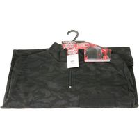 藤原産業 SK11 蓄熱裏起毛 ハーフジップ ダークカモフラ Lサイズ 721172DKーL 1セット(3枚)（直送品）