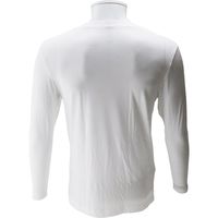 藤原産業 SK11 バンブ― 長袖丸首シャツ ホワイト Mサイズ 523291WHーM 1セット(2枚)（直送品）